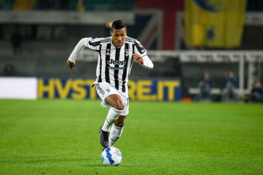 Alex Sandro (Juventus) portrait  during  italian soccer Serie A match Hellas Verona FC vs Juventus FC (portraits archive) at the Marcantonio Bentegodi stadium in Verona, Italy, October 30, 2021 - Credit: Ettore Griffon