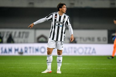 Luca Pellegrini (Juventus) portrait  during  italian soccer Serie A match Hellas Verona FC vs Juventus FC (portraits archive) at the Marcantonio Bentegodi stadium in Verona, Italy, October 30, 2021 - Credit: Ettore Griffon