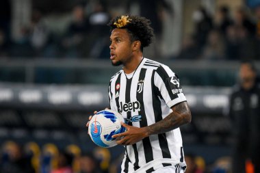 Weston McKennie (Juventus) Portrait  during  italian soccer Serie A match Hellas Verona FC vs Juventus FC (portraits archive) at the Marcantonio Bentegodi stadium in Verona, Italy, October 30, 2021 - Credit: Ettore Griffon