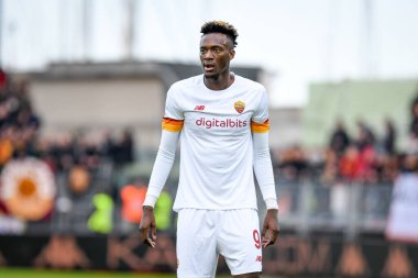 Roma's Tammy Abraham portrait  during  italian soccer Serie A match Venezia FC vs AS Roma (portraits archive) at the Pier Luigi Penzo stadium in Venice, Italy, November 07, 2021 - Credit: Ettore Griffon