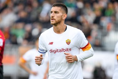 Roma's Lorenzo Pellegrini portrait  during  italian soccer Serie A match Venezia FC vs AS Roma (portraits archive) at the Pier Luigi Penzo stadium in Venice, Italy, November 07, 2021 - Credit: Ettore Griffon