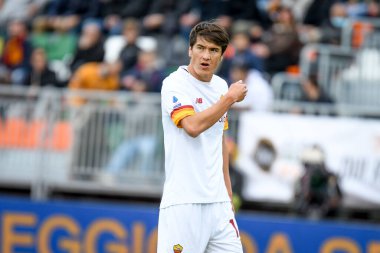 Roma's Eldor Shomurodov portrait  during  italian soccer Serie A match Venezia FC vs AS Roma (portraits archive) at the Pier Luigi Penzo stadium in Venice, Italy, November 07, 2021 - Credit: Ettore Griffon