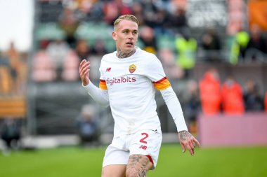 Roma's Rick Karsdorp portrait  during  italian soccer Serie A match Venezia FC vs AS Roma (portraits archive) at the Pier Luigi Penzo stadium in Venice, Italy, November 07, 2021 - Credit: Ettore Griffon
