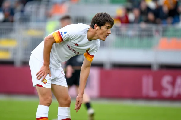 Roma Eldor Shomurodov Portrait Italian Soccer Serie Match Venezia Roma — ストック写真