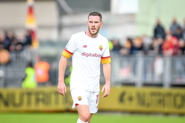 Roma Jordan Veretout Portrait Italian Soccer Serie Match Venezia Roma — Φωτογραφία Αρχείου