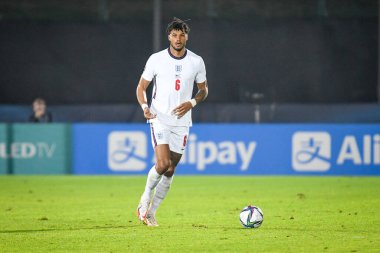 England's Tyrone Mings portrait in action  during  FIFA World Cup Qatar 2022 World Cup qualifiers - San Marino vs England (portraits archive) at the San Marino stadium in San Marino, Republic of San Marino, November 15, 2021 - Credit: Ettore Griffon