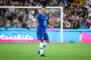Chelsea's Thiago Silva portrait  during  friendly football match Udinese Calcio vs Chelsea FC at the Friuli - Dacia Arena stadium in Udine, Italy, July 29, 2022 - Credit: Ettore Griffon
