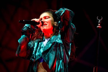 Elisa performing and singing on stage  during  Italian singer Music Concert Elisa - Back To The Future Live Tour 2022 at the Arena della Marca in Treviso, Italy, August 02, 2022 - Credit: Ettore Griffon
