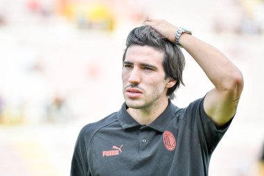 Milan's Sandro Tonali portrait  during  friendly football match LR Vicenza vs AC Milan at the Romeo Menti stadium in Vicenza, Italy, August 06, 2022 - Credit: Ettore Griffon