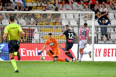 Milan's Ante Rebic scores a goal  during  friendly football match LR Vicenza vs AC Milan at the Romeo Menti stadium in Vicenza, Italy, August 06, 2022 - Credit: Ettore Griffon