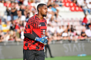 Milan's Mike Maignan portrait  during  friendly football match LR Vicenza vs AC Milan at the Romeo Menti stadium in Vicenza, Italy, August 06, 2022 - Credit: Ettore Griffon