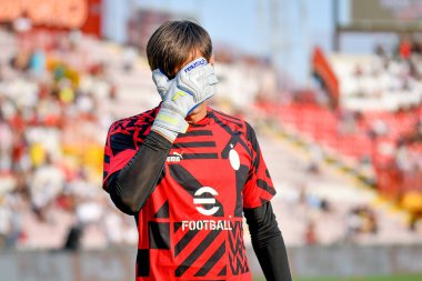 Milan's Ciprian Tatarusanu portrait  during  friendly football match LR Vicenza vs AC Milan at the Romeo Menti stadium in Vicenza, Italy, August 06, 2022 - Credit: Ettore Griffon