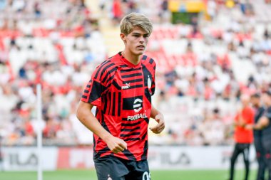 Milan's Charles De Ketelaere portrait  during  friendly football match LR Vicenza vs AC Milan at the Romeo Menti stadium in Vicenza, Italy, August 06, 2022 - Credit: Ettore Griffon