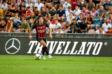 Milan's Sandro Tonali portrait in action  during  friendly football match LR Vicenza vs AC Milan at the Romeo Menti stadium in Vicenza, Italy, August 06, 2022 - Credit: Ettore Griffon