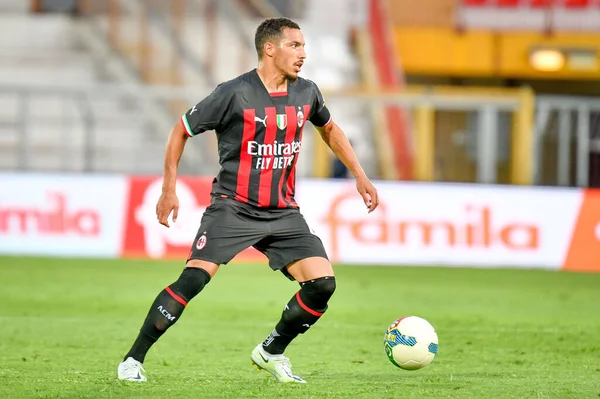 Milan Ismael Bennacer Portrait Action Friendly Football Match Vicenza Milan — Stock fotografie