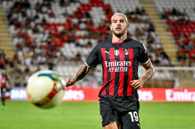 Milan's Theo Hernandez portrait  during  friendly football match LR Vicenza vs AC Milan at the Romeo Menti stadium in Vicenza, Italy, August 06, 2022 - Credit: Ettore Griffon