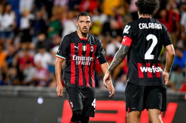 Milan's Ismael Bennacer portrait  during  friendly football match LR Vicenza vs AC Milan at the Romeo Menti stadium in Vicenza, Italy, August 06, 2022 - Credit: Ettore Griffon