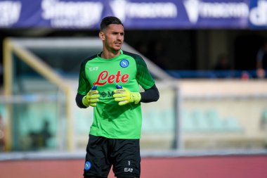 Napoli's Alex Meret portrait  during  italian soccer Serie A match Hellas Verona FC vs SSC Napoli at the Marcantonio Bentegodi stadium in Verona, Italy, August 15, 2022 - Credit: Ettore Griffon