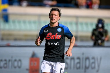 Napoli's Mario Rui portrait  during  italian soccer Serie A match Hellas Verona FC vs SSC Napoli at the Marcantonio Bentegodi stadium in Verona, Italy, August 15, 2022 - Credit: Ettore Griffon