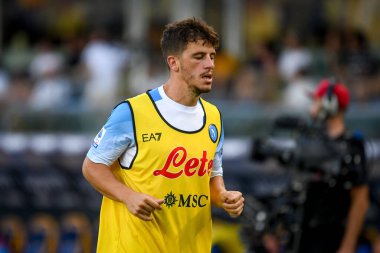 Napoli's Diego Demme portrait  during  italian soccer Serie A match Hellas Verona FC vs SSC Napoli at the Marcantonio Bentegodi stadium in Verona, Italy, August 15, 2022 - Credit: Ettore Griffon