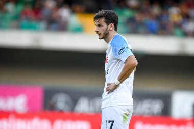 Napoli's Khvicha Kvaratskhelia portrait  during  italian soccer Serie A match Hellas Verona FC vs SSC Napoli at the Marcantonio Bentegodi stadium in Verona, Italy, August 15, 2022 - Credit: Ettore Griffon