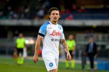Napoli's Mario Rui portrait  during  italian soccer Serie A match Hellas Verona FC vs SSC Napoli at the Marcantonio Bentegodi stadium in Verona, Italy, August 15, 2022 - Credit: Ettore Griffon