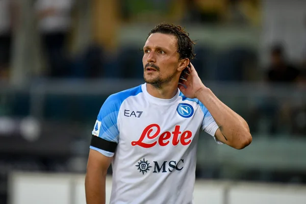 Napoli Mario Rui Portrait Italian Soccer Serie Match Hellas Verona — Stok fotoğraf