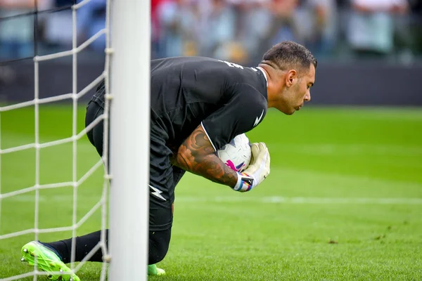 Salernitana Luigi Sepe Portrait Italian Soccer Serie Match Udinese Calcio — Fotografia de Stock