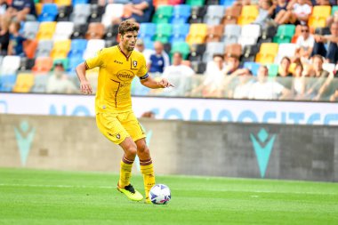 Salernitana's Federico Fazio portrait in action  during  italian soccer Serie A match Udinese Calcio vs US Salernitana at the Friuli - Dacia Arena stadium in Udine, Italy, August 20, 2022 - Credit: Ettore Griffon
