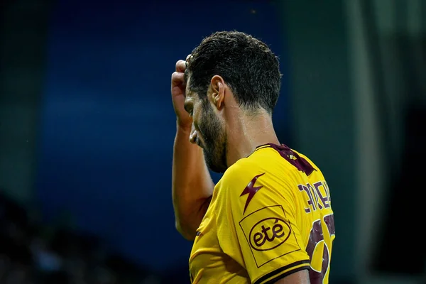 Salernitana Antonio Candreva Portrait Italian Soccer Serie Match Udinese Calcio — 스톡 사진