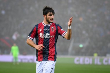 Bologna's Riccardo Orsolini portrait  during  italian soccer Serie A match Bologna FC vs Venezia FC (portraits archive) at the Renato Dall'Ara stadium in Bologna, Italy, November 21, 2021 - Credit: Ettore Griffon