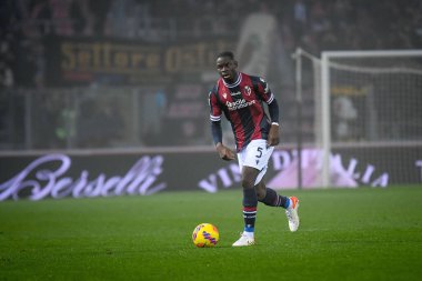 Bologna's Adama Soumaoro portrait in action  during  italian soccer Serie A match Bologna FC vs Venezia FC (portraits archive) at the Renato Dall'Ara stadium in Bologna, Italy, November 21, 2021 - Credit: Ettore Griffon