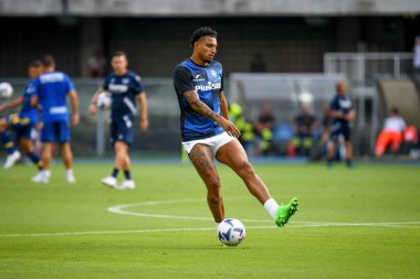 Atalanta's Ederson portrait  during  italian soccer Serie A match Hellas Verona FC vs Atalanta BC at the Marcantonio Bentegodi stadium in Verona, Italy, August 28, 2022 - Credit: Ettore Griffon