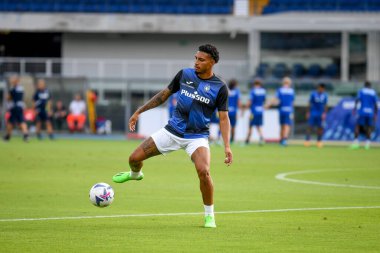 Atalanta's Ederson portrait  during  italian soccer Serie A match Hellas Verona FC vs Atalanta BC at the Marcantonio Bentegodi stadium in Verona, Italy, August 28, 2022 - Credit: Ettore Griffon