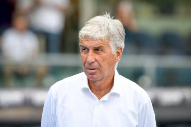 Atalanta's Head Coach Gian Piero Gasperini portrait  during  italian soccer Serie A match Hellas Verona FC vs Atalanta BC at the Marcantonio Bentegodi stadium in Verona, Italy, August 28, 2022 - Credit: Ettore Griffon