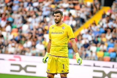 Fiorentina's Pietro Terracciano portrait  during  italian soccer Serie A match Udinese Calcio vs ACF Fiorentina at the Friuli - Dacia Arena stadium in Udine, Italy, August 31, 2022 - Credit: Ettore Griffon