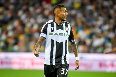 Udinese's Roberto Maximiliano Pereyra portrait  during  italian soccer Serie A match Udinese Calcio vs ACF Fiorentina at the Friuli - Dacia Arena stadium in Udine, Italy, August 31, 2022 - Credit: Ettore Griffon