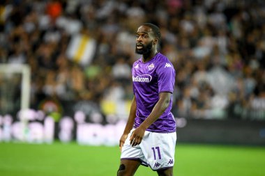 Fiorentina's Jonathan Ikone portrait  during  italian soccer Serie A match Udinese Calcio vs ACF Fiorentina at the Friuli - Dacia Arena stadium in Udine, Italy, August 31, 2022 - Credit: Ettore Griffon
