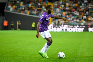 Fiorentina's Jonathan Ikone portrait in action  during  italian soccer Serie A match Udinese Calcio vs ACF Fiorentina at the Friuli - Dacia Arena stadium in Udine, Italy, August 31, 2022 - Credit: Ettore Griffon