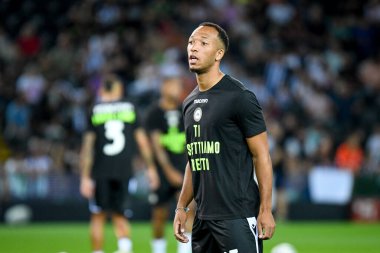 Udinese 'nin İtalya futbolu sırasındaki Enzo Ebosse portresi Udinese Calcio vs AS Roma maçı Udine, İtalya' daki Dacia Arena stadyumunda, Eylül 2004 - Fotoğraf: Ettore Griffon