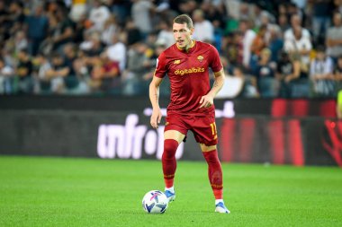 Roma 'nın Andrea Belotti portresi İtalyan futbolu Serie A maçında Udinese Calcio, Friuli - Dacia Arena stadyumunda AS Roma' ya karşı Udine, İtalya 'da, Eylül 04, 2022 - Fotoğraf: Ettore Griffon