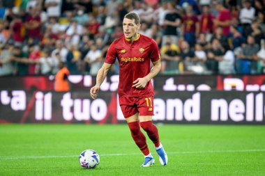 Roma 'nın Andrea Belotti portresi İtalyan futbolu Serie A maçında Udinese Calcio, Friuli - Dacia Arena stadyumunda AS Roma' ya karşı Udine, İtalya 'da, Eylül 04, 2022 - Fotoğraf: Ettore Griffon