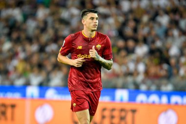 İtalyan futbolu Serie A maçında Romen Roger Ibanez da Silva portresi Udinese Calcio ile AS Roma maçı Udine, İtalya 'daki Dacia Arena stadyumunda, Eylül 04, 2022 - Fotoğraf: Ettore Griffon