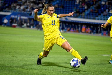 Romanya 'nın Florentina Olar portresi FIFA Dünya Kupası 2023 elemeleri - İtalya' nın Ferrara kentindeki Paolo Mazza stadyumunda İtalya - Ettore Griffon