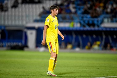 Romanya 'nın Ioana Balaceanu portresi FIFA Dünya Kupası 2023 elemeleri sırasında - İtalya, İtalya' nın Ferrara kentindeki Paolo Mazza stadyumunda İtalya - Ettore Griffon