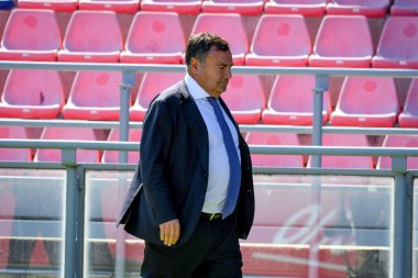 ACF Fiorentina Joe Barone 'un İtalya futbol takımı Serie A maçında genel müdürü Bologna FC - ACF Fiorentina maçı Bologna, İtalya' da Renato Dall 'Ara stadyumunda, 11 Eylül 2022 - Fotoğraf: Ettore Griffon