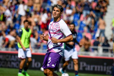 Fiorentina 'nın Riccardo Sottil portresi İtalyan futbolu Serie A maçında Bologna FC - ACF Fiorentina maçı Bologna, İtalya' da Renato Dall 'Ara stadyumunda, 11 Eylül 2022 - Fotoğraf: Ettore Griffon