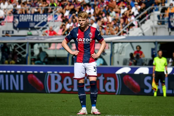 Bologna 'nın Jerdy Schouten portresi İtalyan futbolu Serie A maçında Bologna FC - ACF Fiorentina maçı Bologna, İtalya' da Renato Dall 'Ara stadyumunda, 11 Eylül 2022 - Fotoğraf: Ettore Griffon