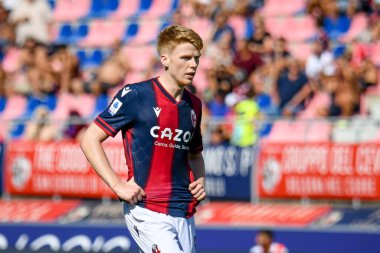 Bologna 'nın Jerdy Schouten portresi İtalyan futbolu Serie A maçında Bologna FC - ACF Fiorentina maçı Bologna, İtalya' da Renato Dall 'Ara stadyumunda, 11 Eylül 2022 - Fotoğraf: Ettore Griffon