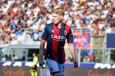 Bologna 'nın Jerdy Schouten portresi İtalyan futbolu Serie A maçında Bologna FC - ACF Fiorentina maçı Bologna, İtalya' da Renato Dall 'Ara stadyumunda, 11 Eylül 2022 - Fotoğraf: Ettore Griffon